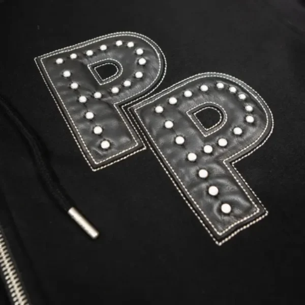 Pelle Pelle Stones Black Hoodie