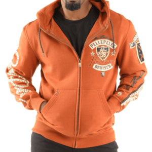 Pelle Pelle’s New American Bruiser Orange Hoodie
