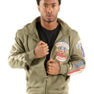 Pelle Pelle American Bruiser Wool Hood Jacket