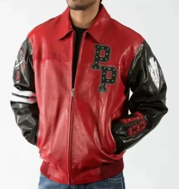 Chief Keef Red Leather Jacket