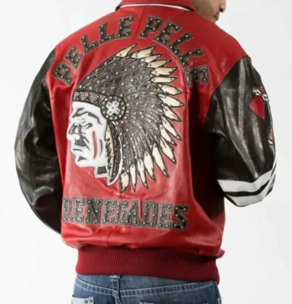 Pelle Pelle Chief Keef Red Leather Jacket