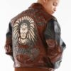 pelle pelle legendary indian chief leather jacket