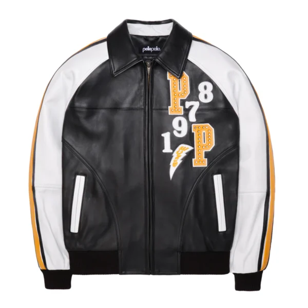 pelle pelle soda club tiger black jacket