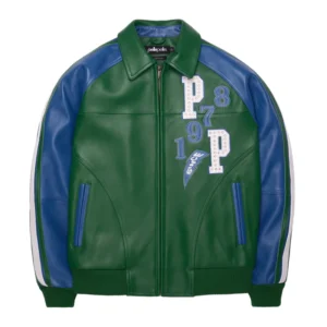 pelle pelle soda club tiger green jacket