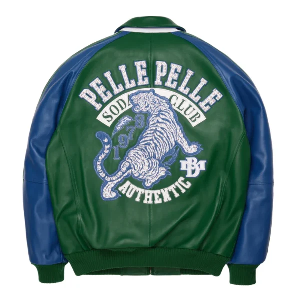 pelle pelle soda club tiger jacket